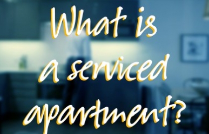 What is a serviced apartment?